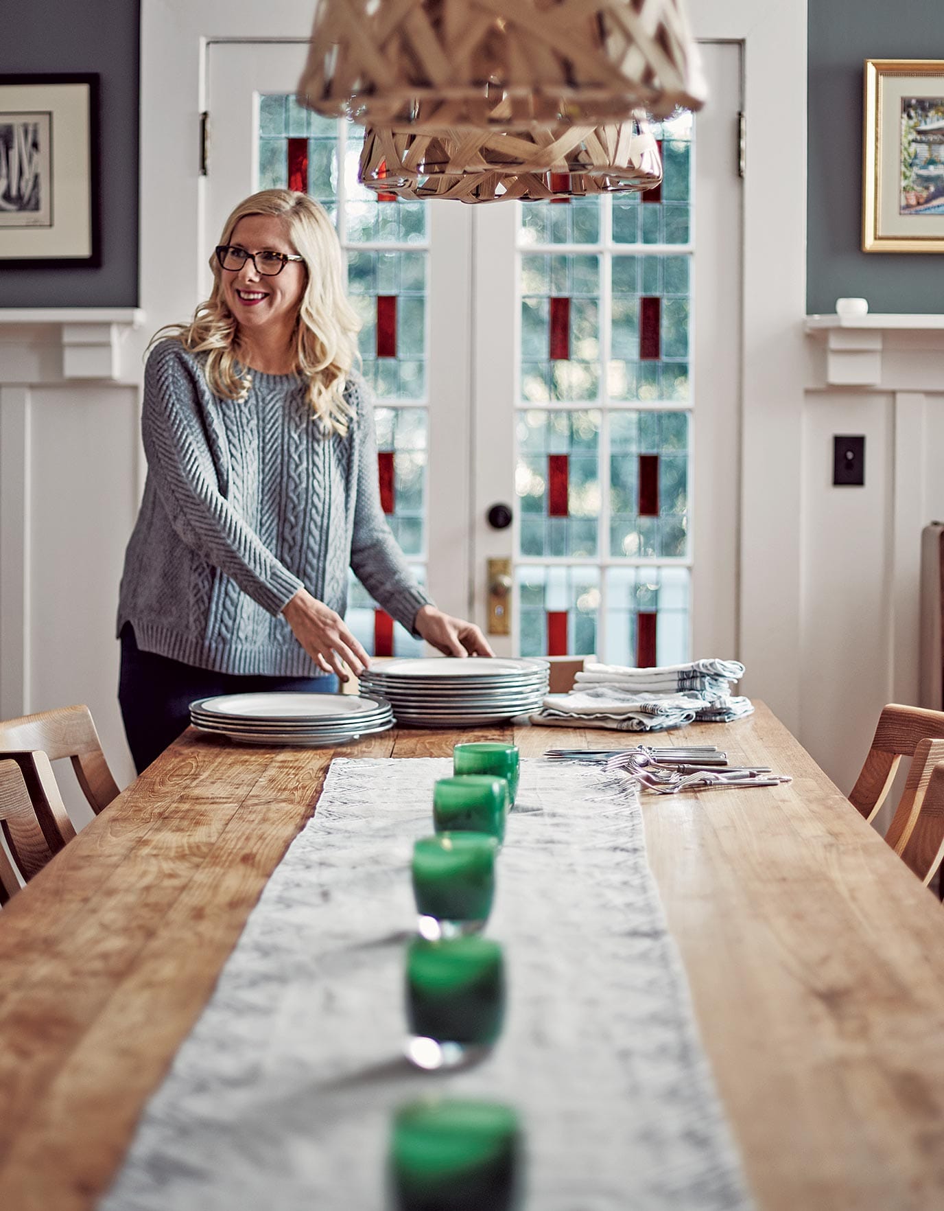 Setting the table, philanthropist, Lily Kanter interview with Ideas of Order Magazine